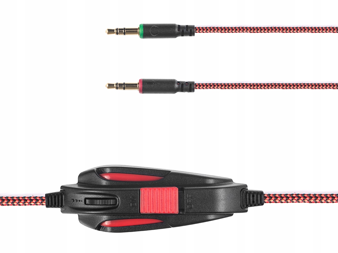 SŁUCHAWKI GAMINGOWE Z MIKROFONEM NA PAŁĄKU - MODECOM VOLCANO MC-831 RAGE Model MC-831 RAGE