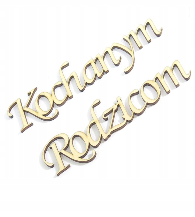 

Decoupage Napis Dekor 'Kochanym Rodzicom' KK25