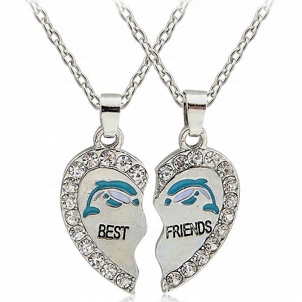 

Naszyjnik łańcuszek Przyjaźni best friends Delfin