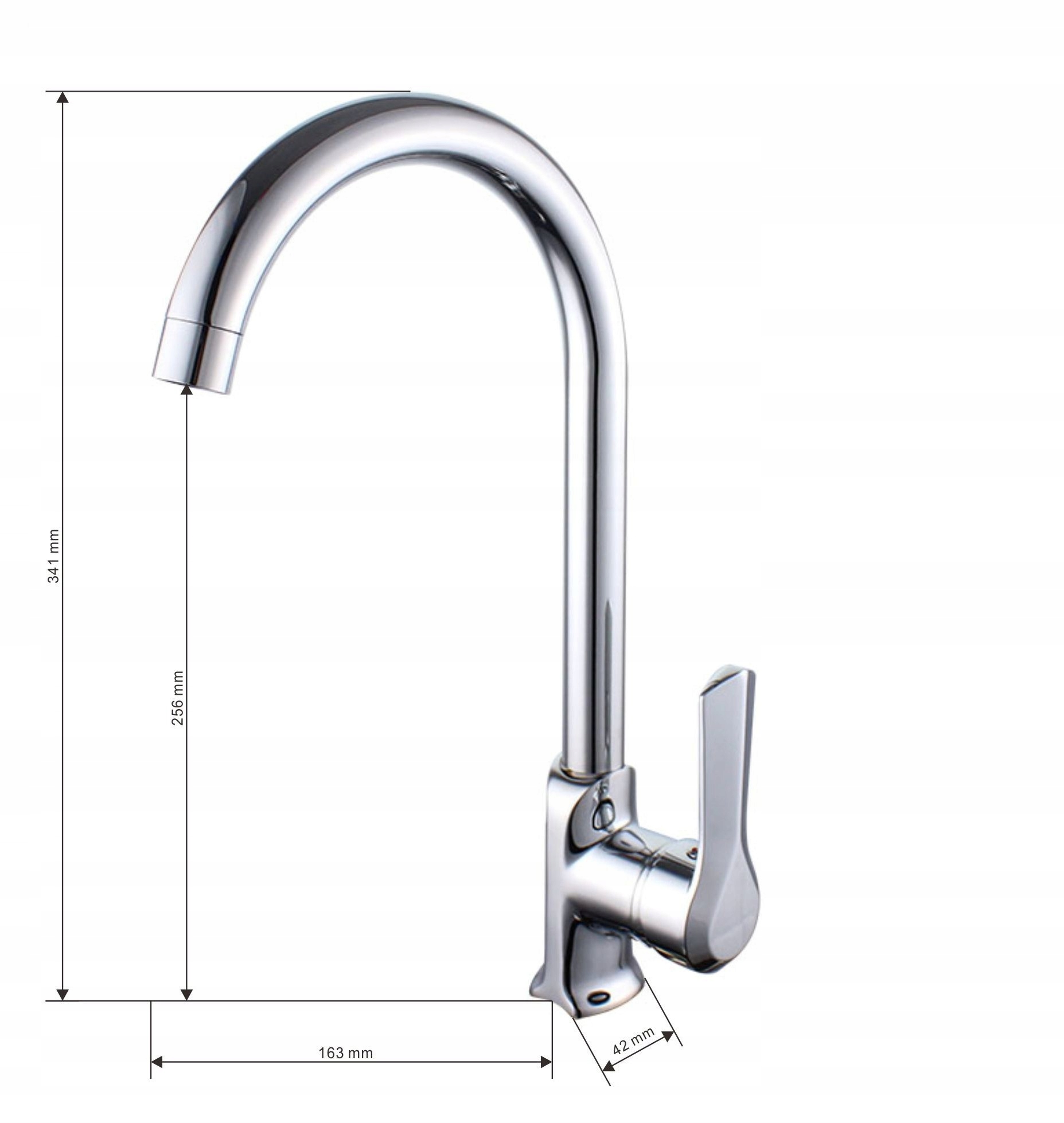 MEXEN SABRE - BATERIA KUCHENNA CHROM - 72190-00 Marka Mexen