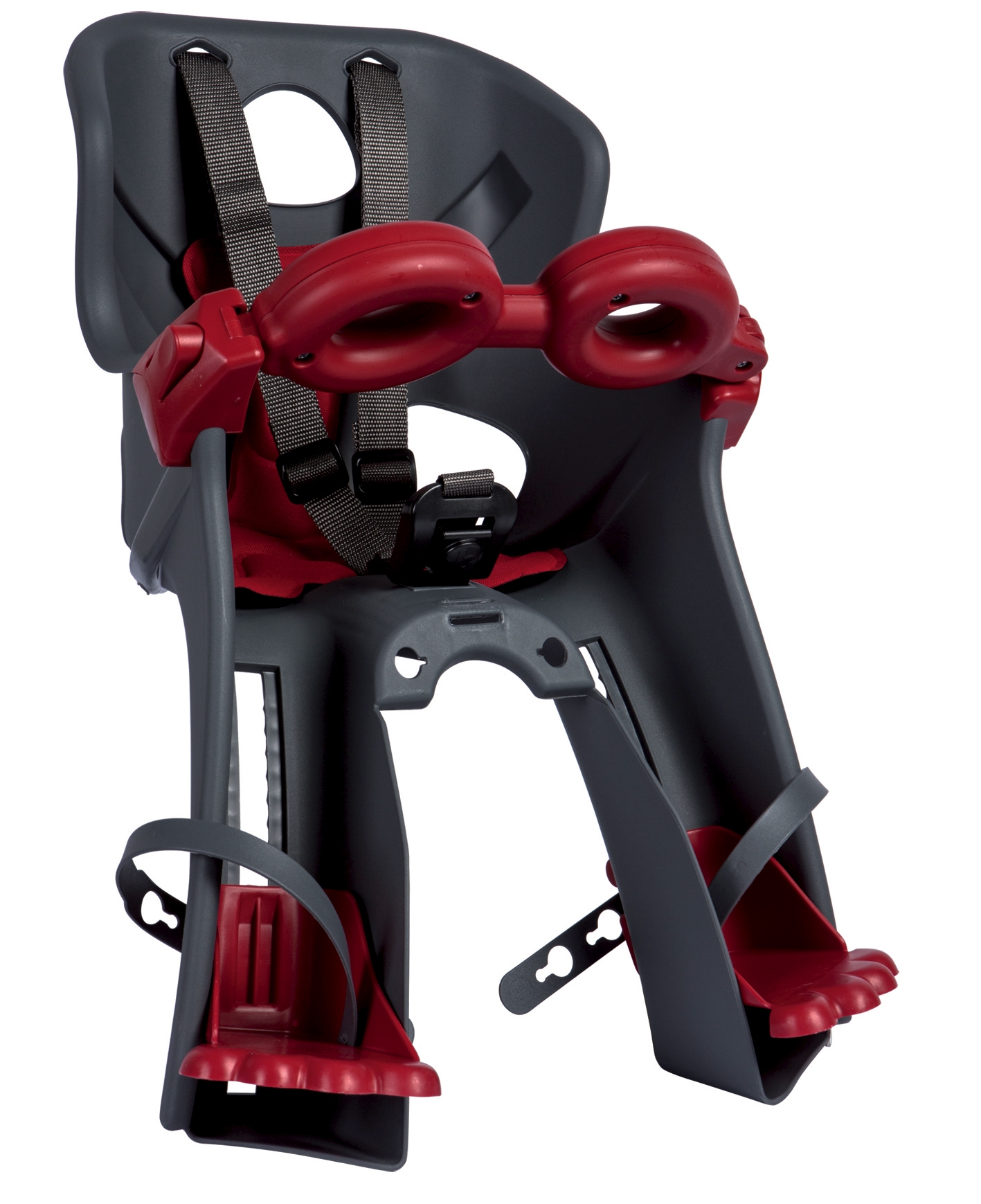 Bellelli Freccia Fotelik rowerowy przedni szary