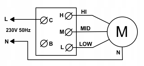 PRZEŁĄCZNIK BIEGÓW WENTYLATORA DWU LUB TRZYBIEGOWEGO VENTS P3-1-300 PODTYNK Marka Vents