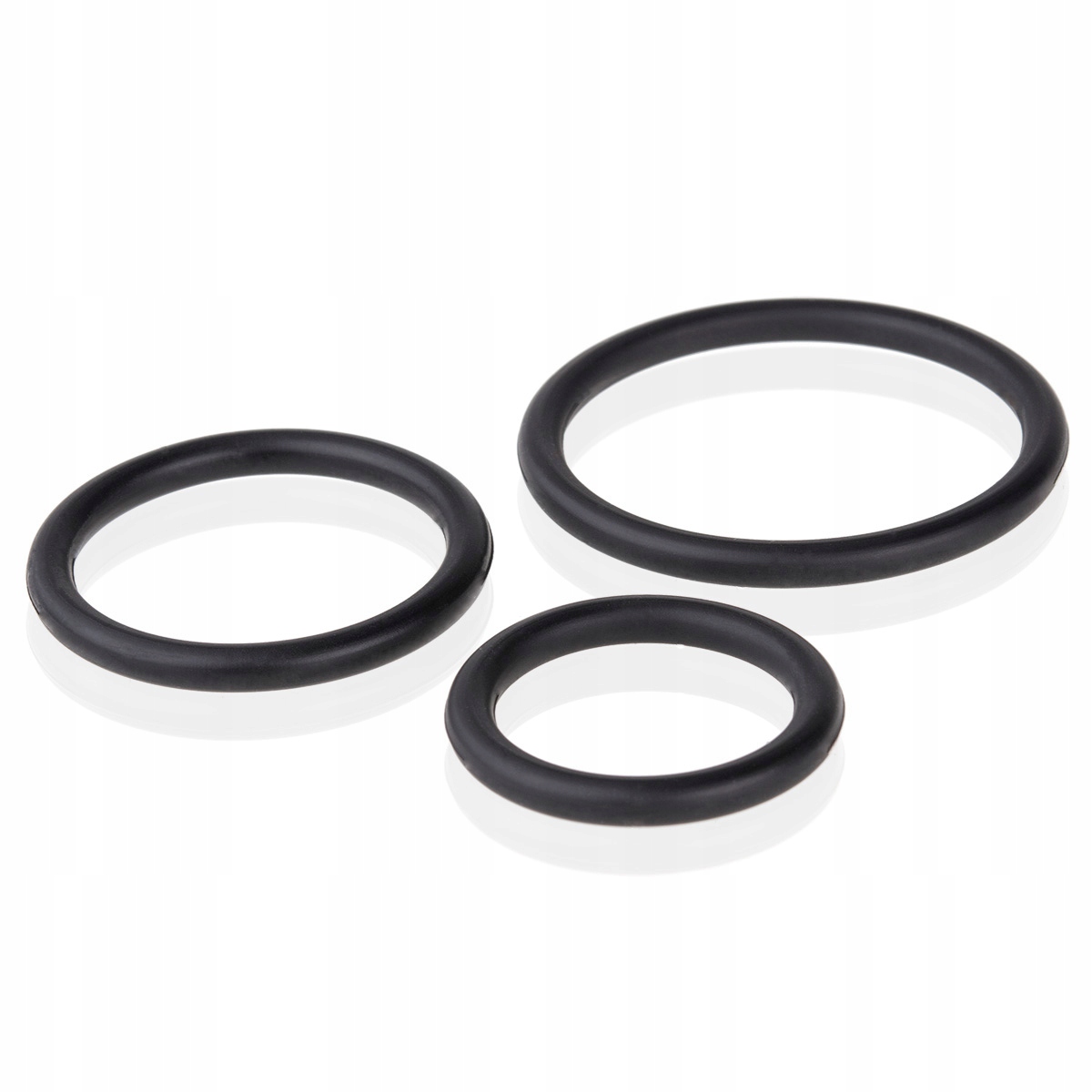 

3 Gładkie Pierścienie Erekcyjne Wzmocnią Penisa