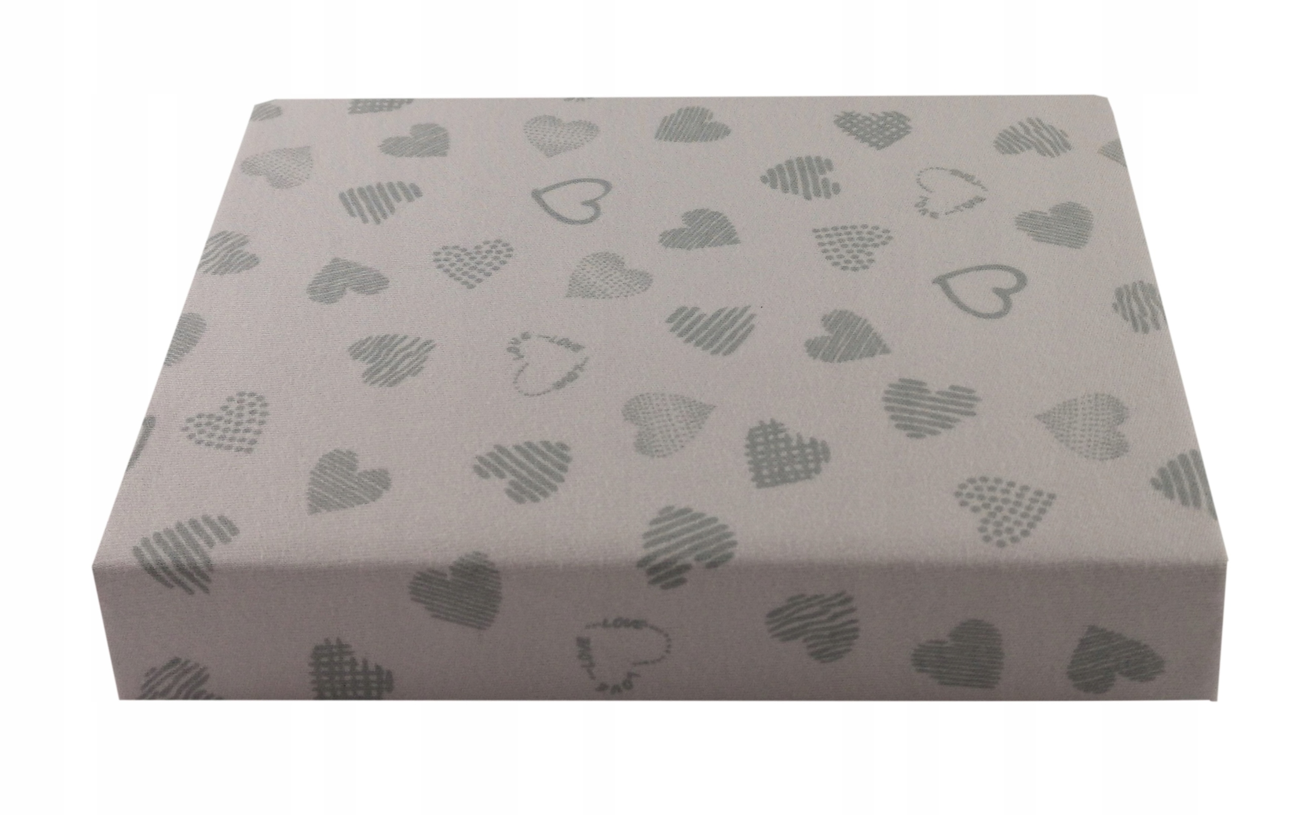 

Olka Prześcieradło Jersey z gumką 120x60 róż serca