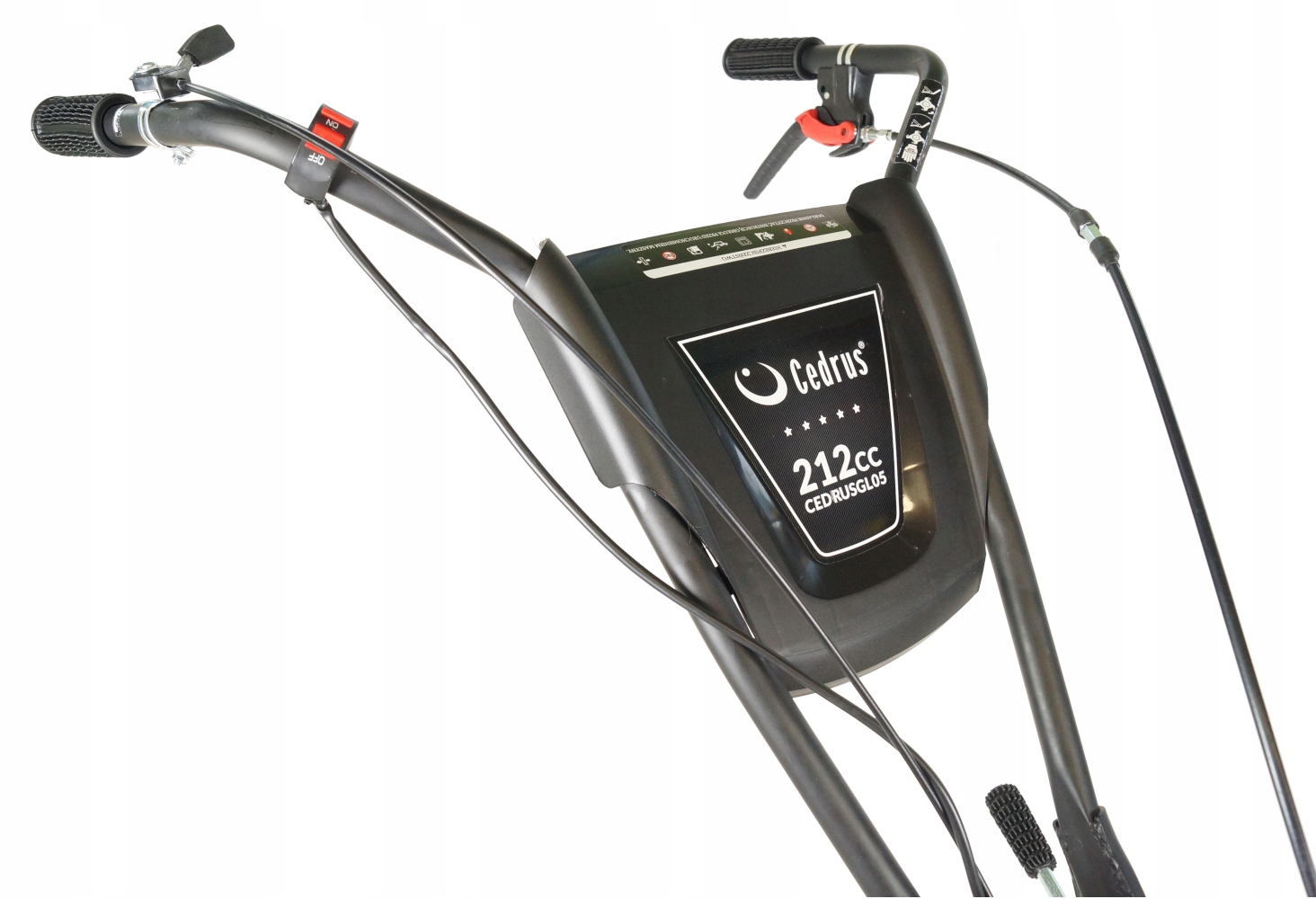 GLEBOGRYZARKA CEDRUS GL05 + KOŁA + PŁUG DO ŚNIEGU Szerokość robocza 85 cm