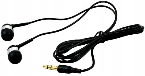 SŁUCHAWKI PRZEWODOWE DOUSZNE DOKANAŁOWE TELEFONU