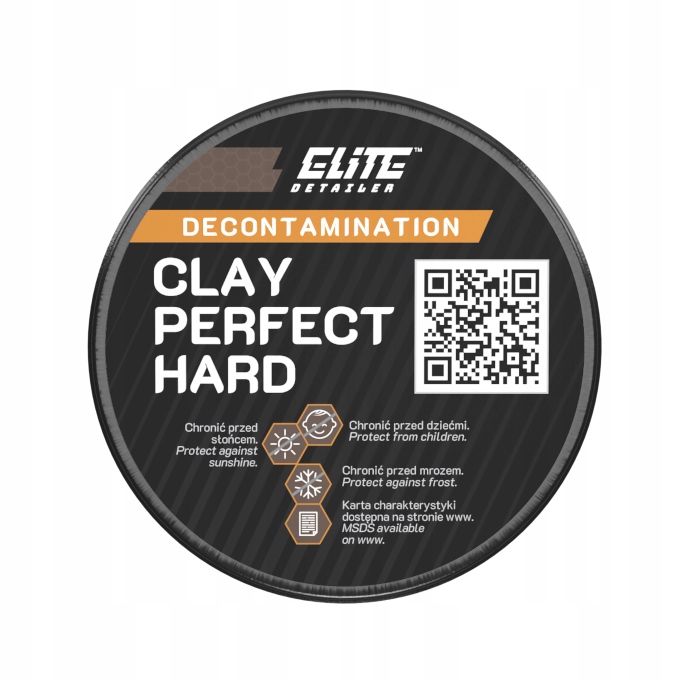 ELITE DETAILER _ CLAY PERFECT HARD 100G_ GLINKA DO USUWANIA ZANIECZYSZCZEŃ