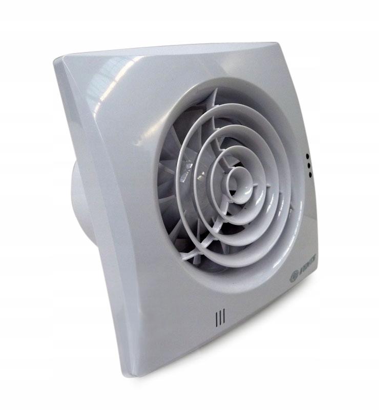 Ventilátor fi 125 mm Quiet Th časovač, hygrostat
