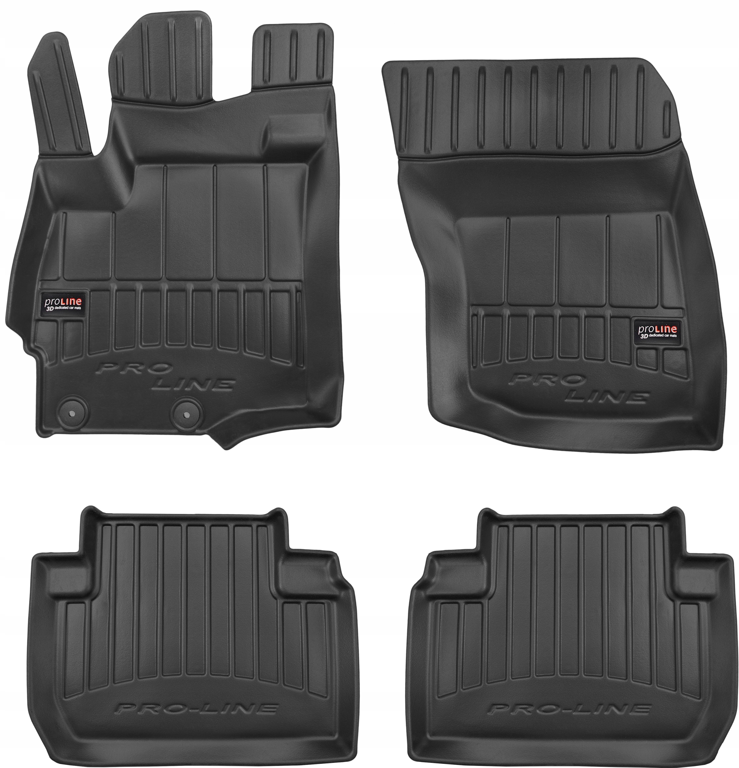 Koberce Frogum gumové 4 ks