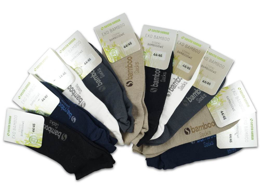 

Skarpety Sesto Senso stopki Bambusowe 10par 36-37
