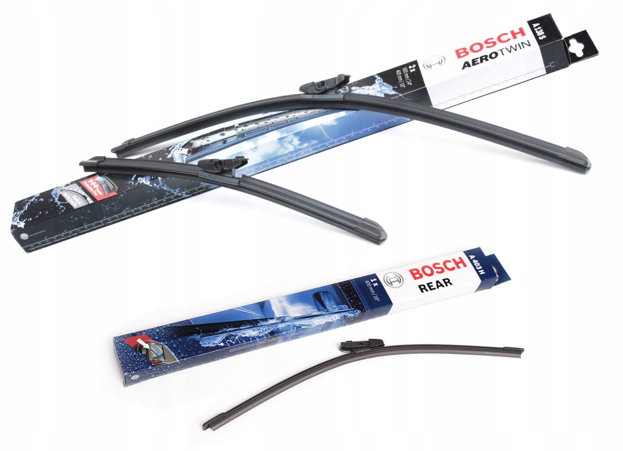 Wycieraczki Bosch Przód+tył Skoda Fabia 3 III Kombi NJ5 2014- Zestaw