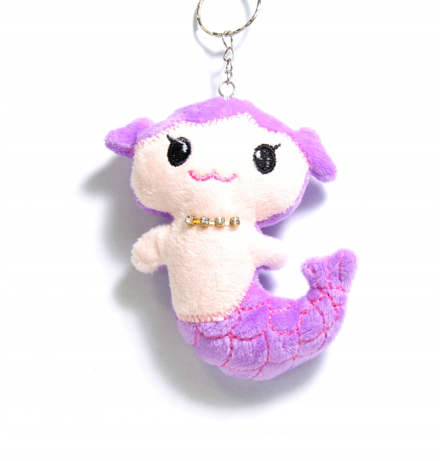 

Brelok Pluszowy Syrena 10cm breloczek zawieszka