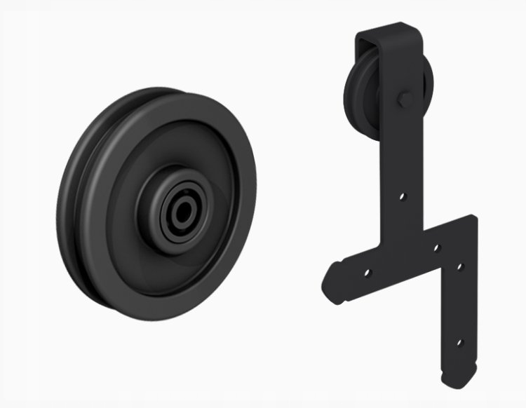 Loft system drzwi przesuwnych IDUN czarny