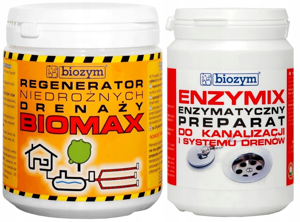 

Biomax + Enzymix regenerator niedrożnego drenażu
