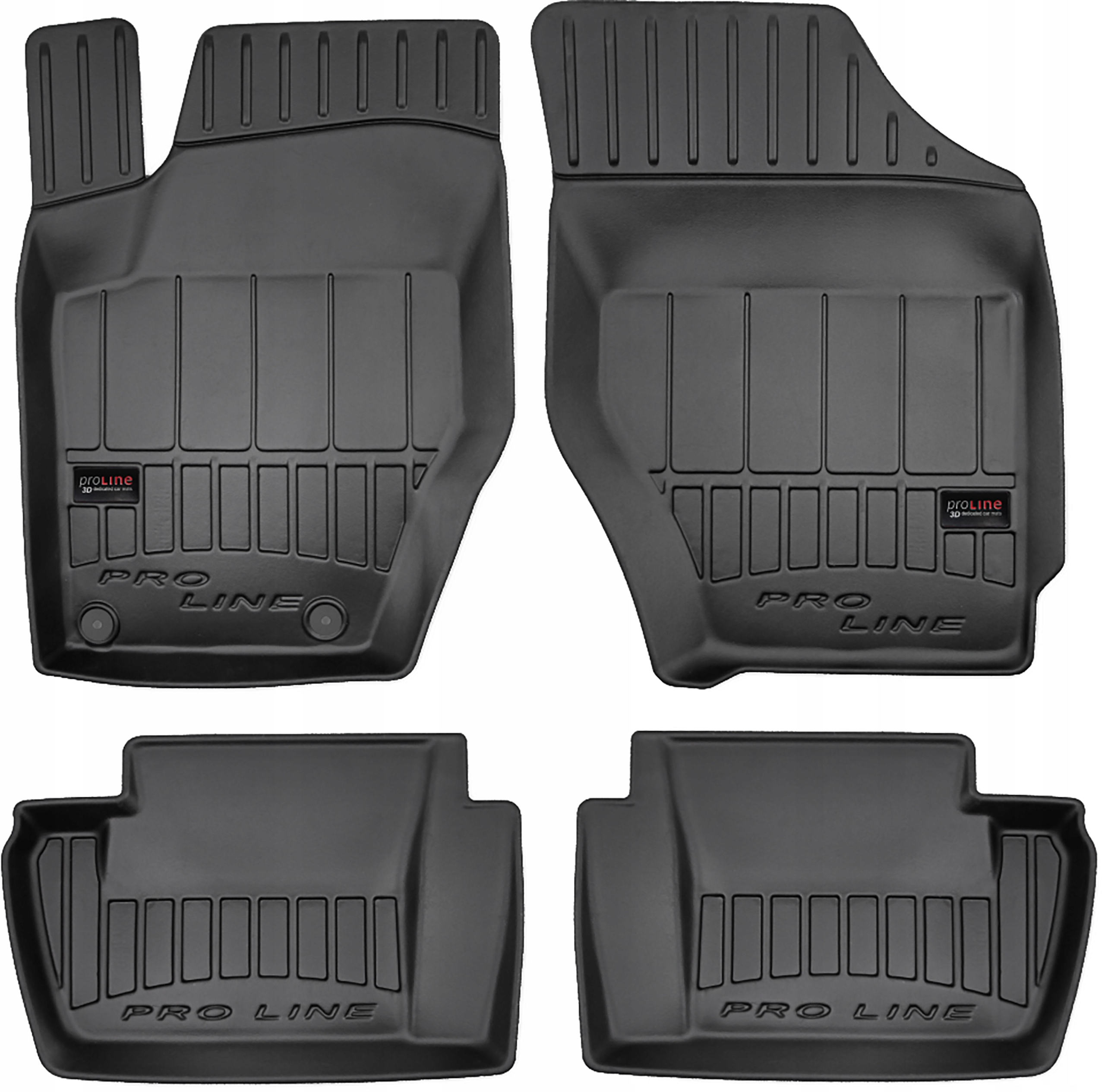 Gumové Koberce Proline Citroen C4 I 2004-2010, 4ks 3D407299 Frogum