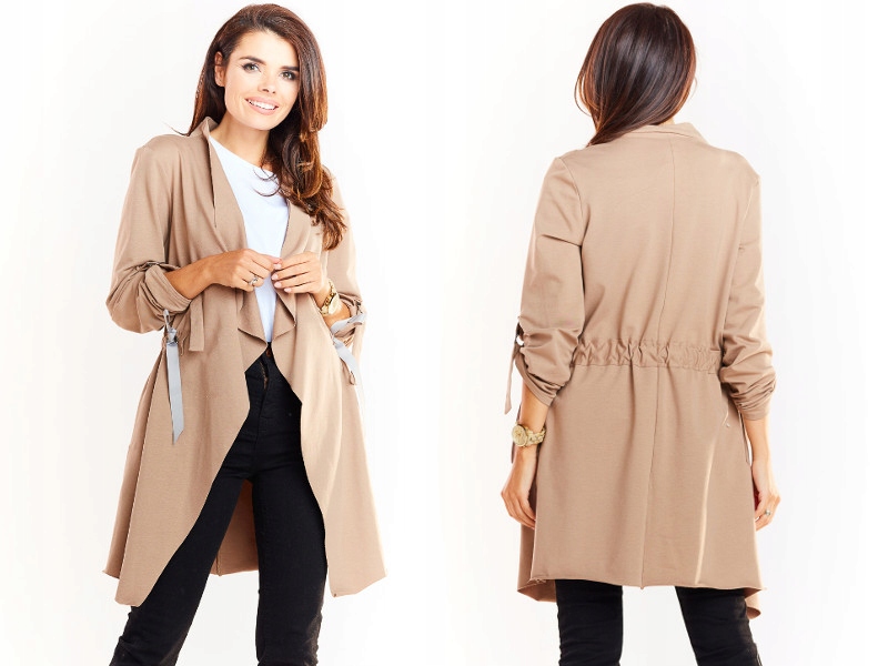 

dzianinowa Bluza damska Trencz 40/42 L/XL