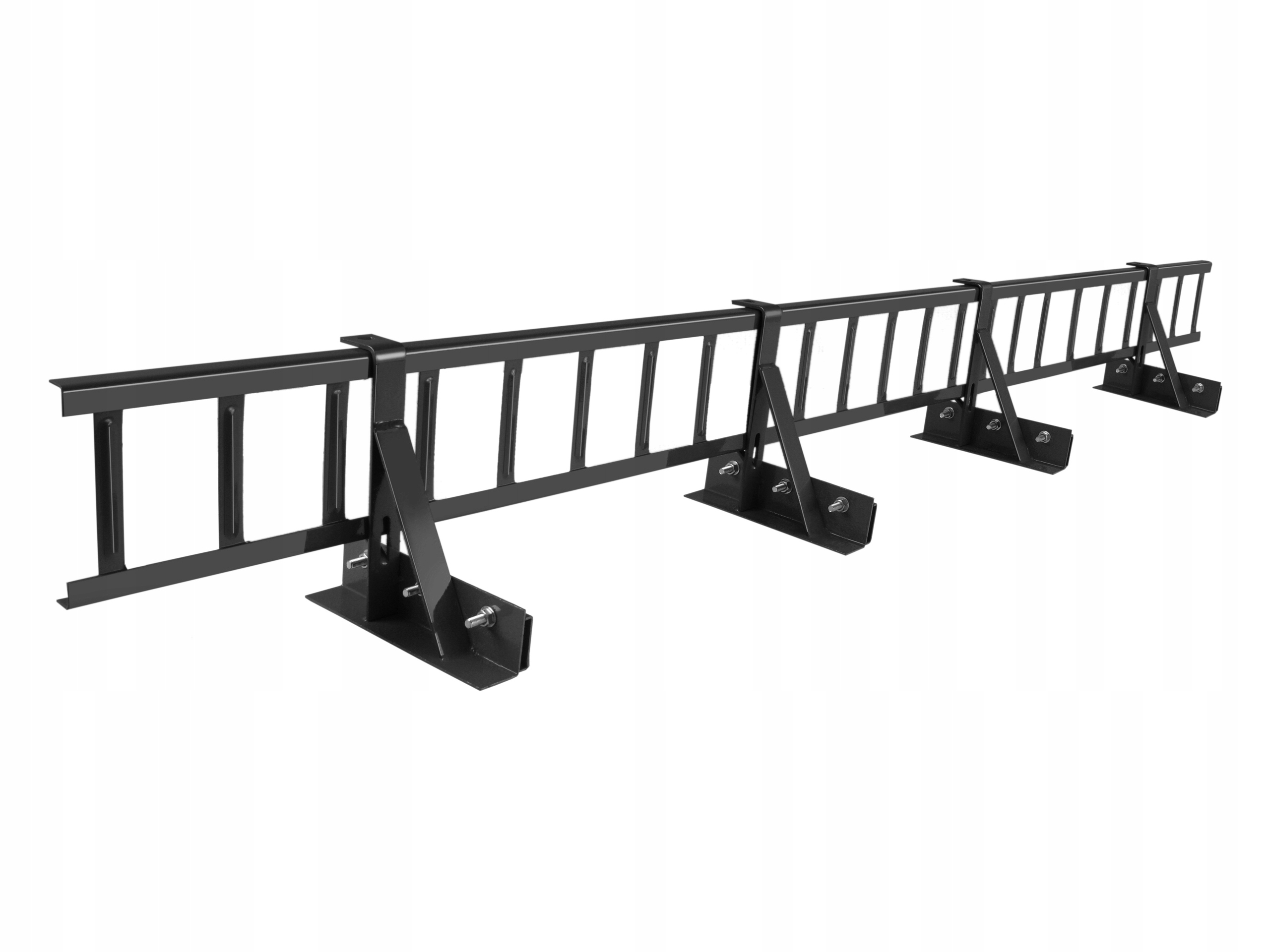 Płotek 1,5m 4uch lakierowany na rąbek stojący