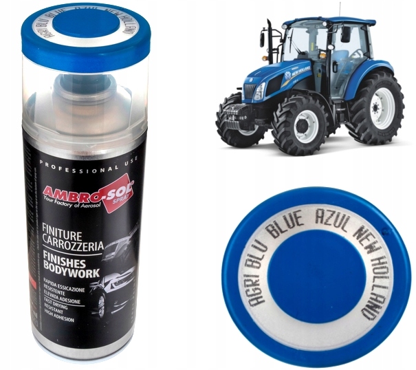

Lakier Spray ciągnik New Holland połysk 1383