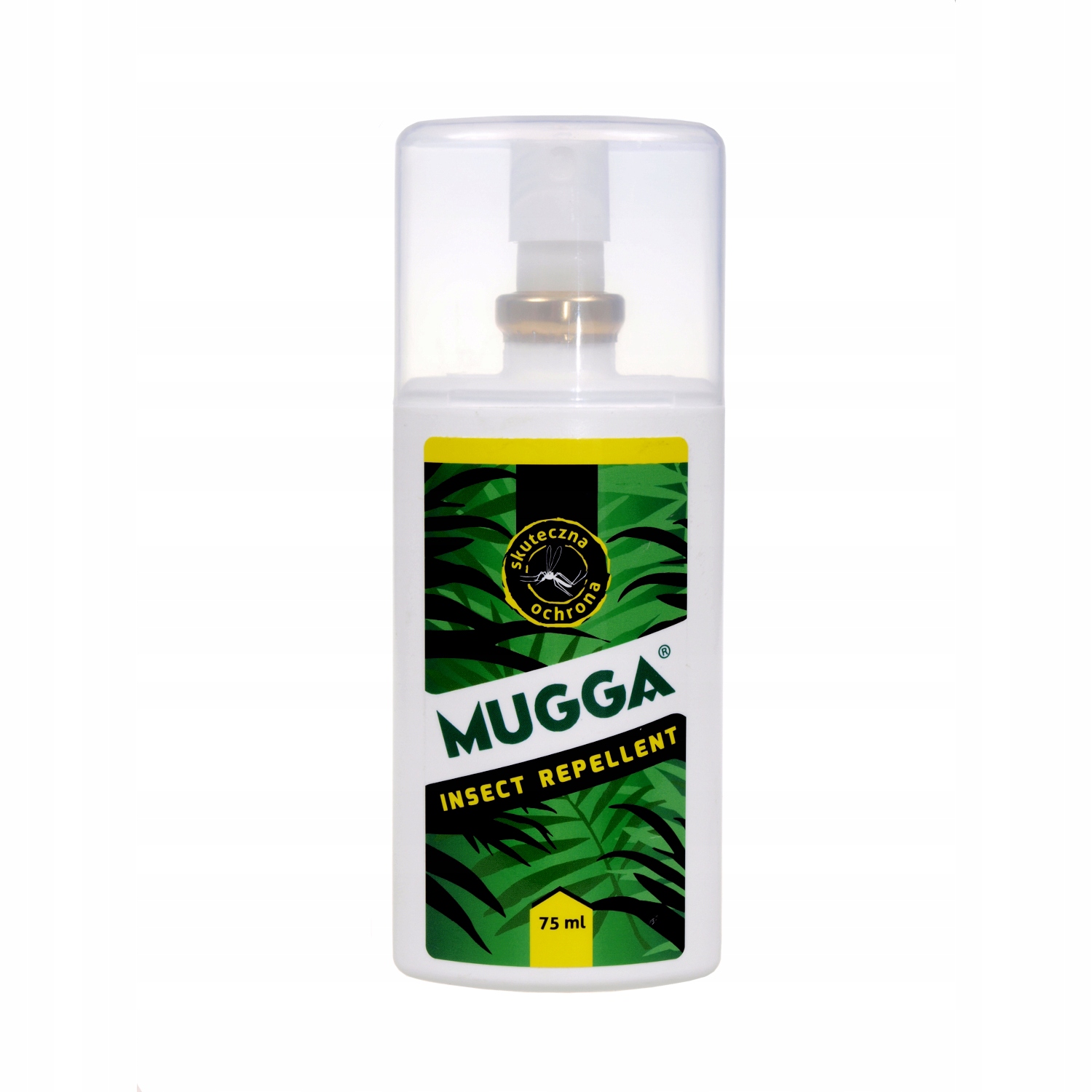 MUGGA SPRAY 9,5% DEET NA KOMARY DLA DZIECI 75ml Nazwa Insect Repellent