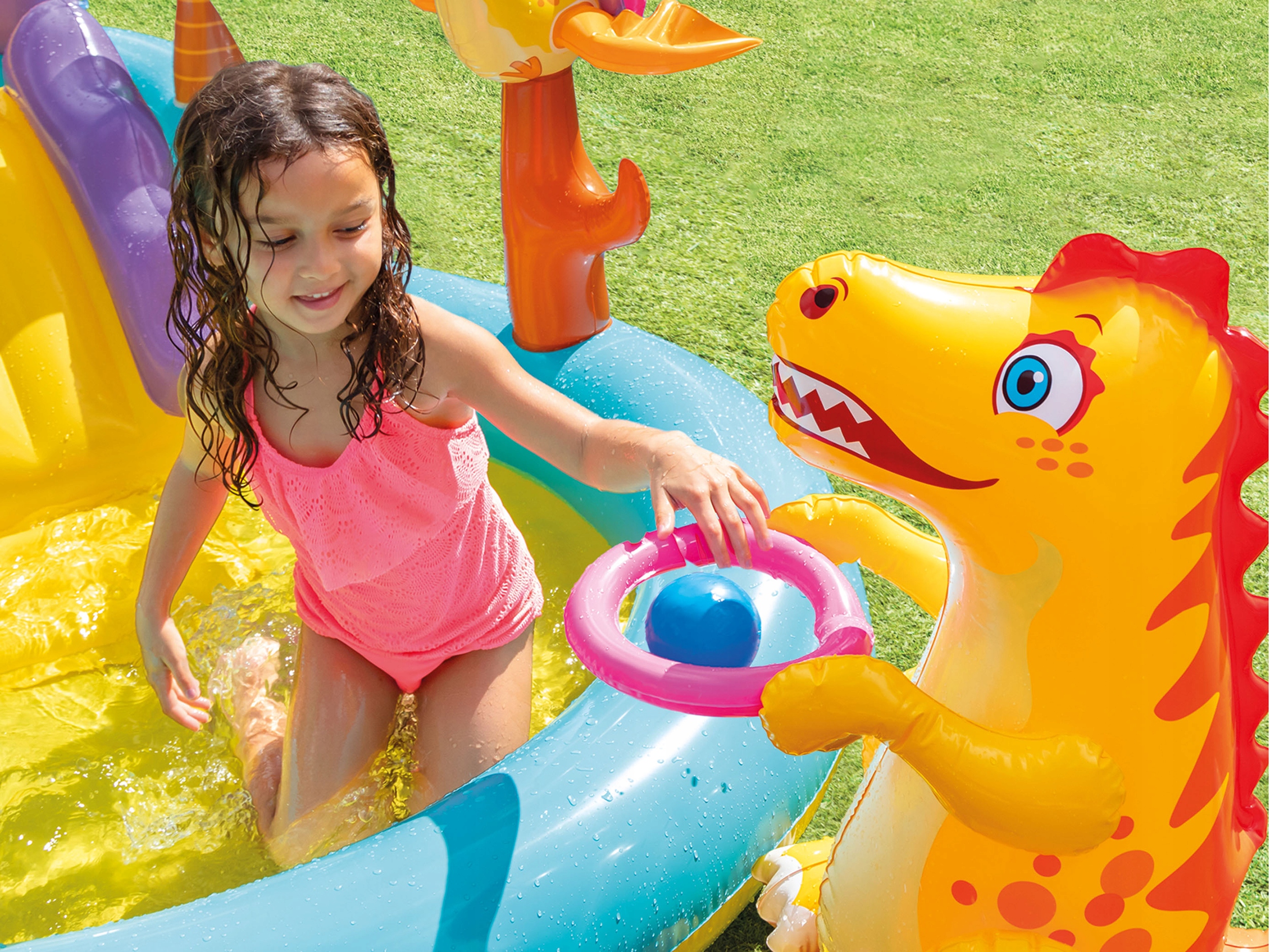 DMUCHANY PLAC ZABAW DINOZAURY DODATKI INTEX 57135 Marka Intex