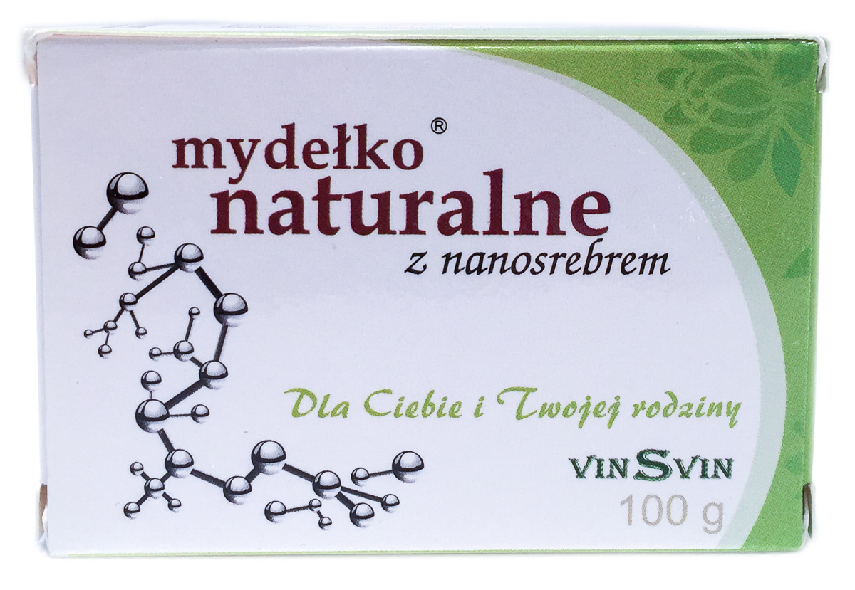 

Mydło Naturalne Z Nanosrebrem Kostka 100g Vinsvin