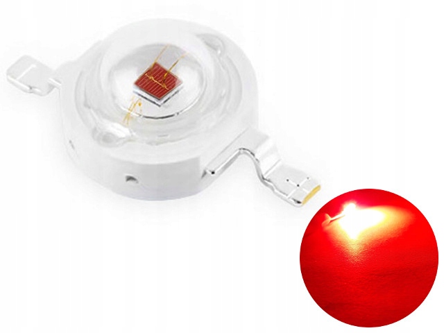 Dioda POWER LED 3W EPILEDS RED 620-630nm Kod producenta BN-C4242G-A3