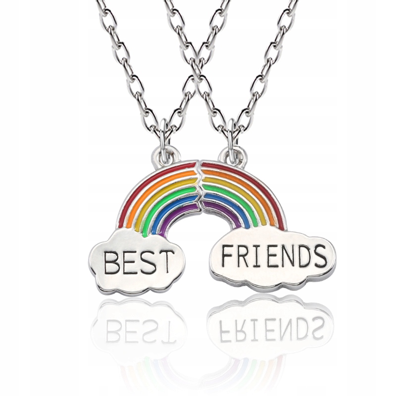 

Naszyjnik Przyjaźni Best Friends Tęcza 2naszyjniki