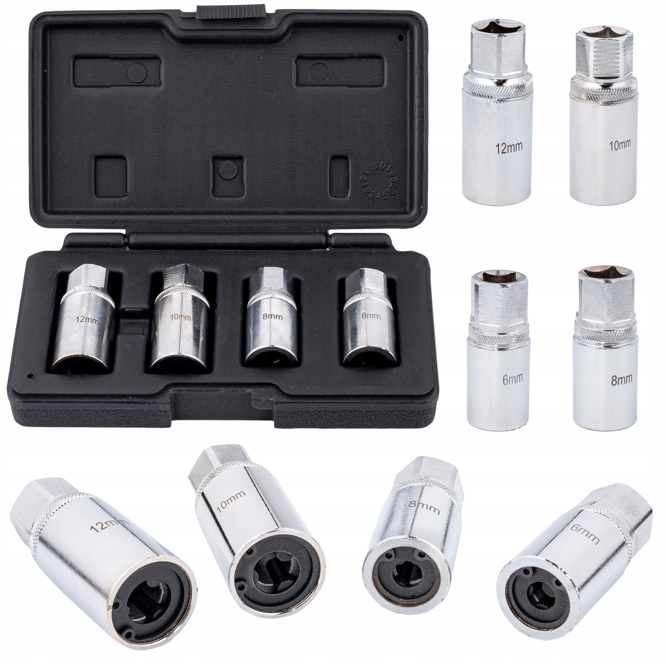 

Nasadki Klucze Do Urwanych Śrub I Szpilek 6-12MM