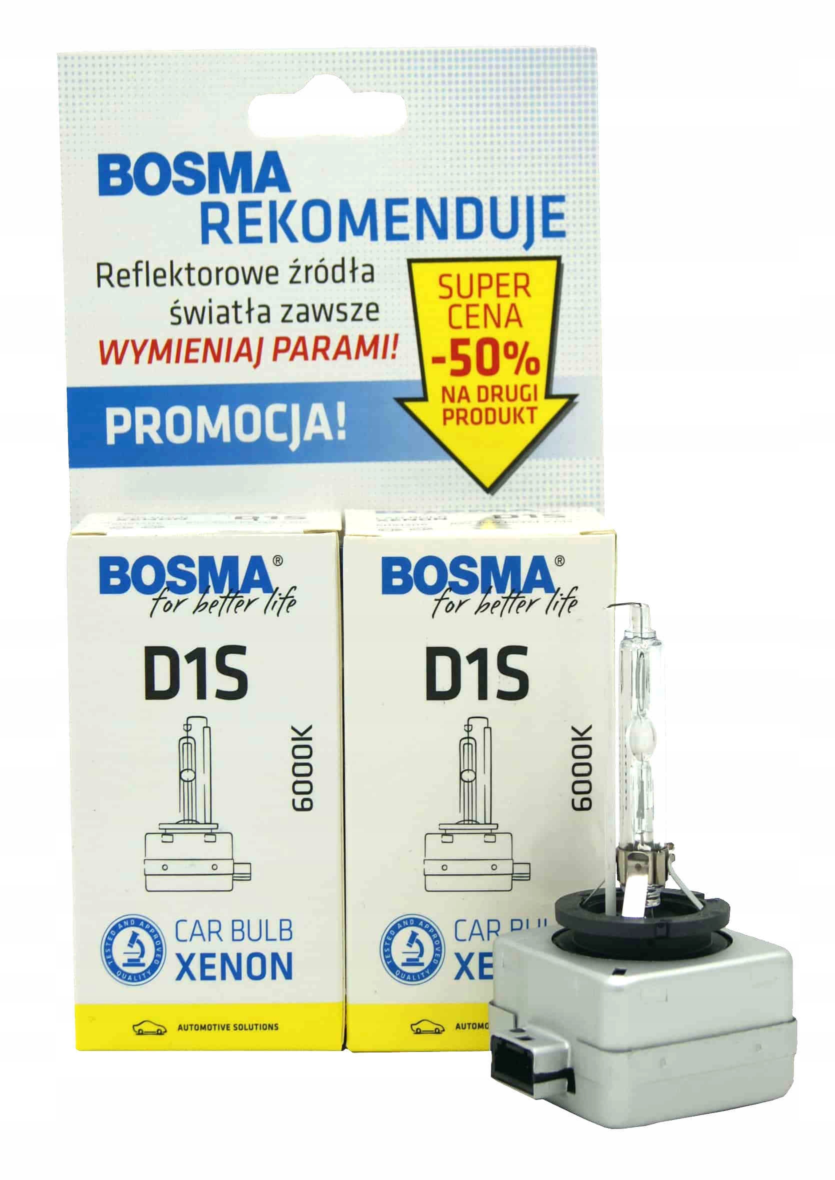 

Bosma Ksenon D1S 6000K 85V 35W 2SZT