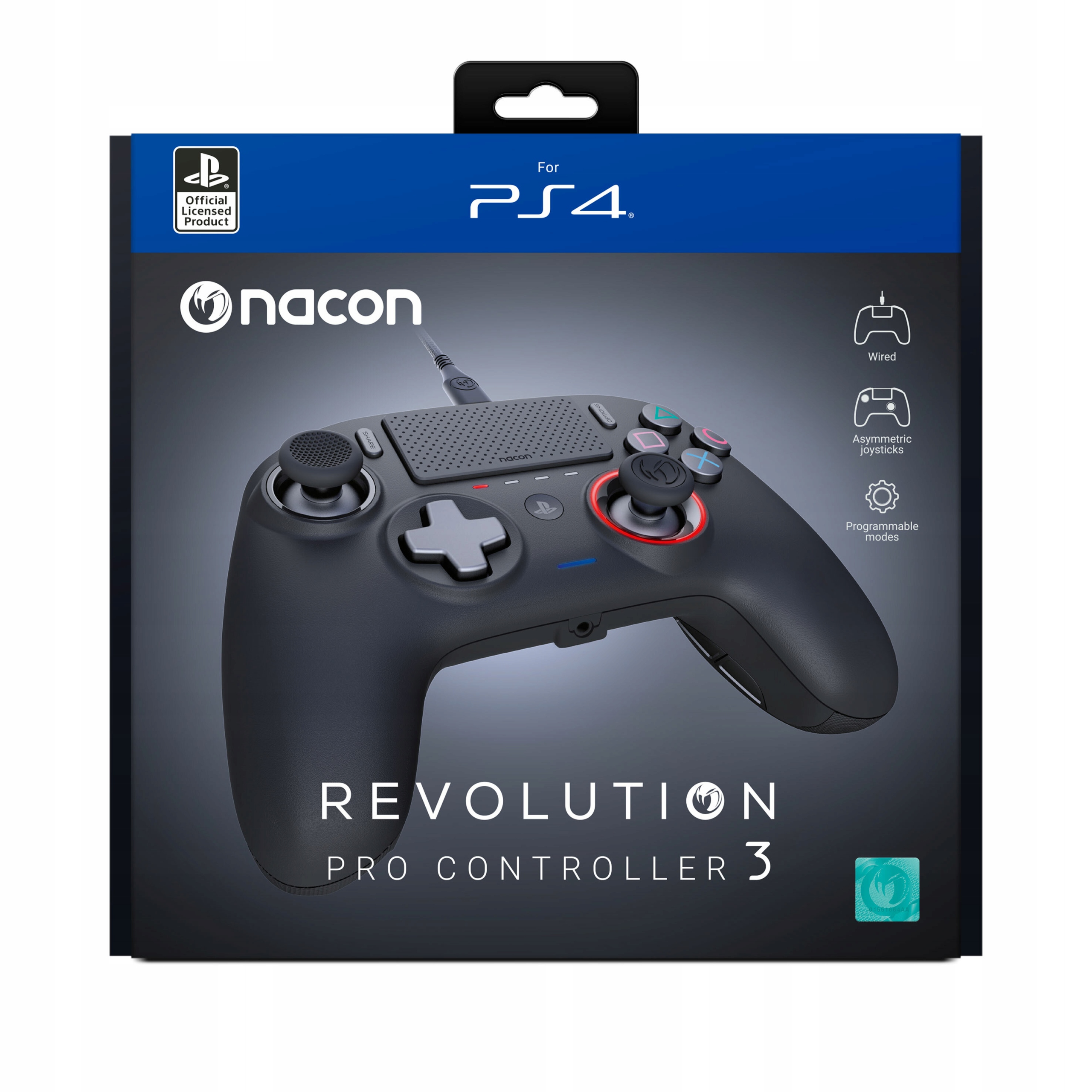 NACON Revolution Pro Controller 3 PS4 SONY Pad Kolor czarny