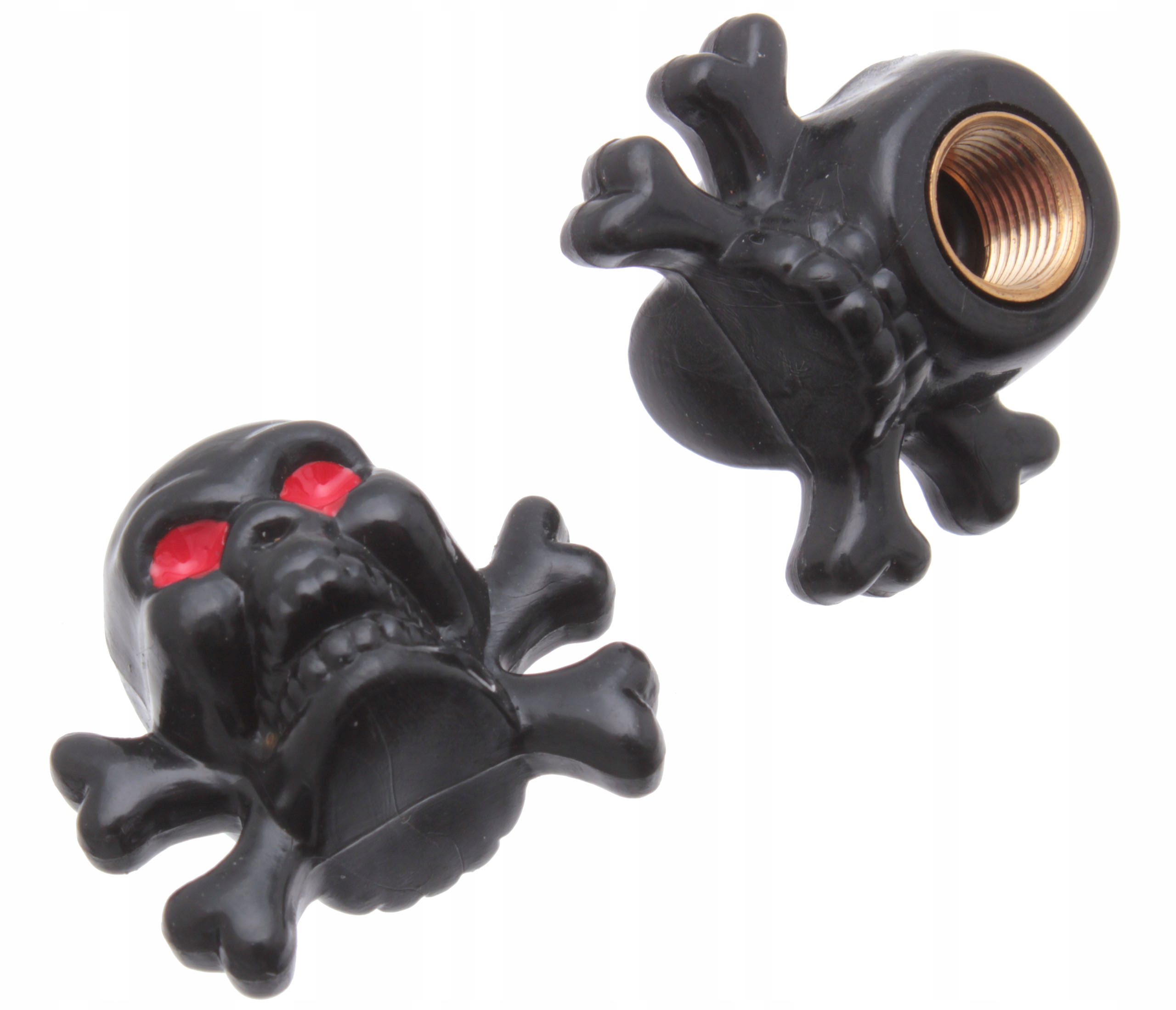 NAKRĘTKI NA WENTYL WENTYLE CZASZKA Z PISZCZELAMI 2 Liczba sztuk 2 szt.