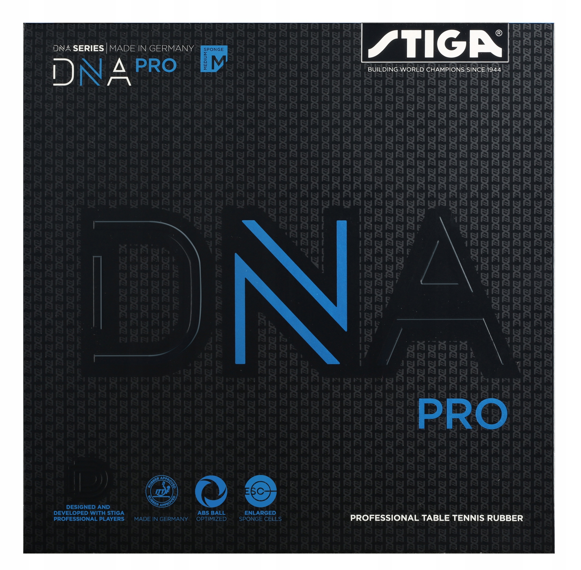 Obklad Stiga Dna Pro M 1,9 mm černý