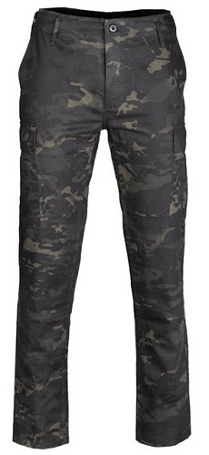 

Spodnie Bojówki Bdu taktyczne Multitarn Black r.XL