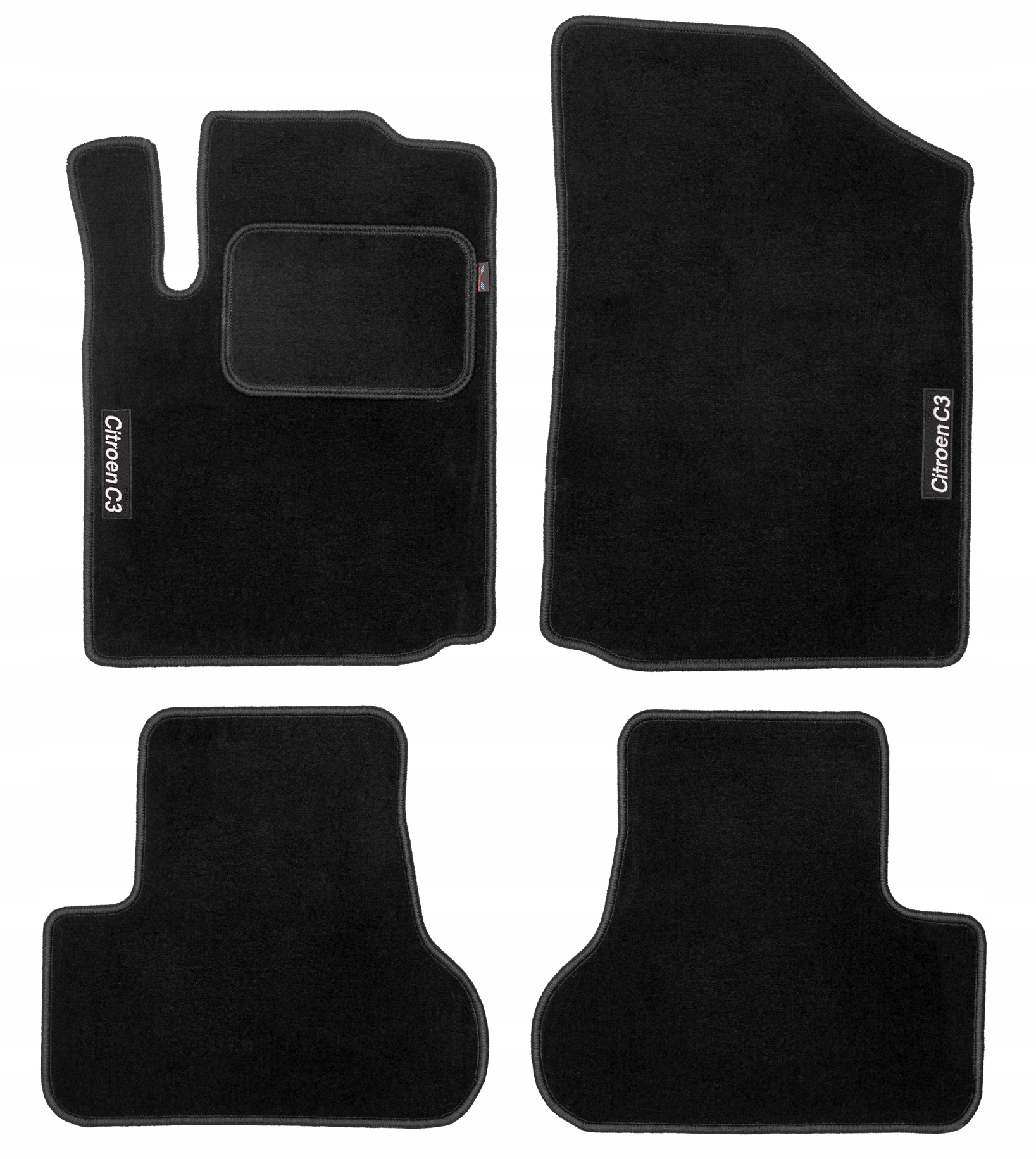 

Citroen C3 I 2003-2009 Dywaniki welurowe Wgrzew