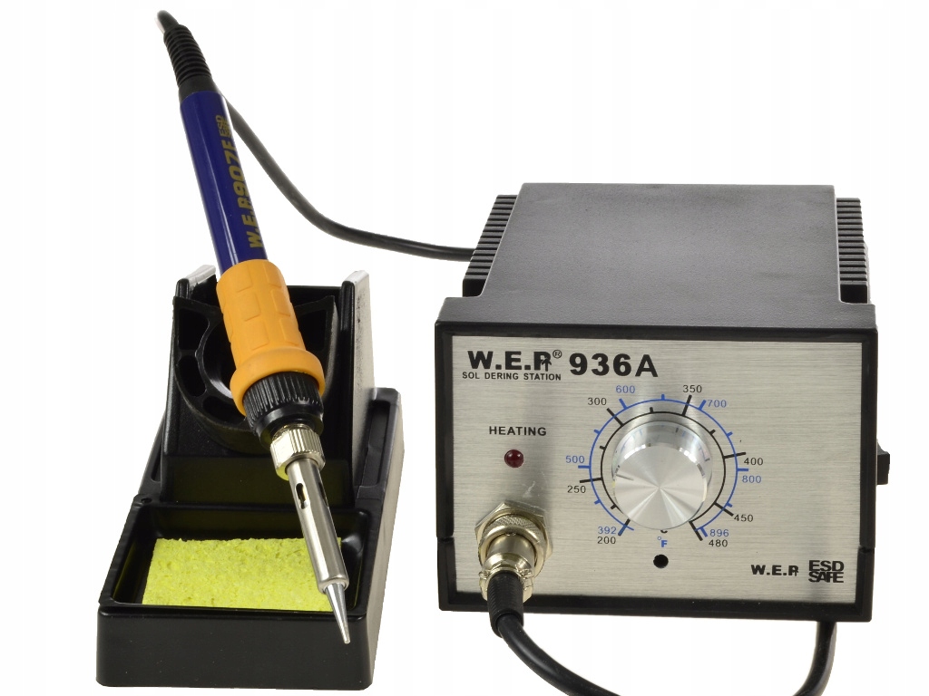 

Lutownica Grotowa Wep 936A 75W Kabel Silikonowy