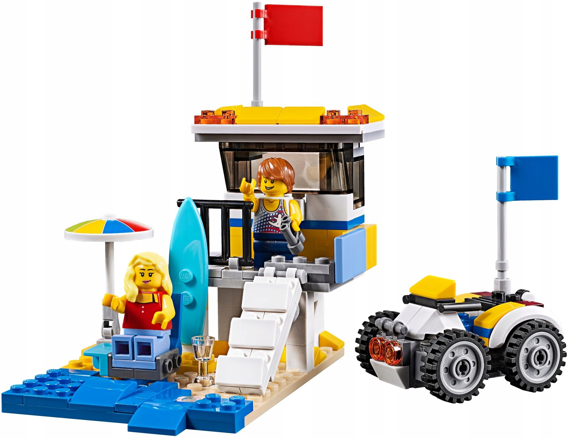 LEGO CREATOR 31079 3W1 CAMPER KAMPER KEMPING sklep Liczba elementów 379 szt.