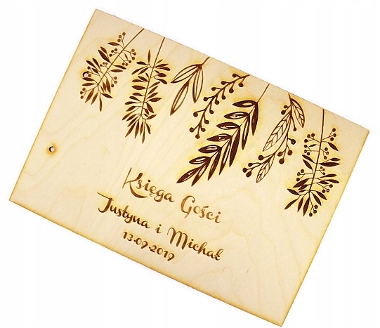 

Okładka Albumowa Księga Gości+grawer A4 21x29,7 cm