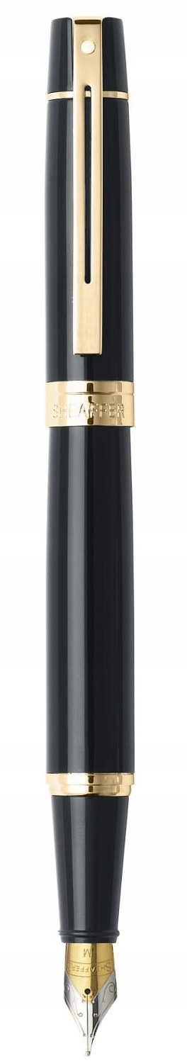 Sheaffer 300 Pióro wieczne Czarne Złote w pudełku