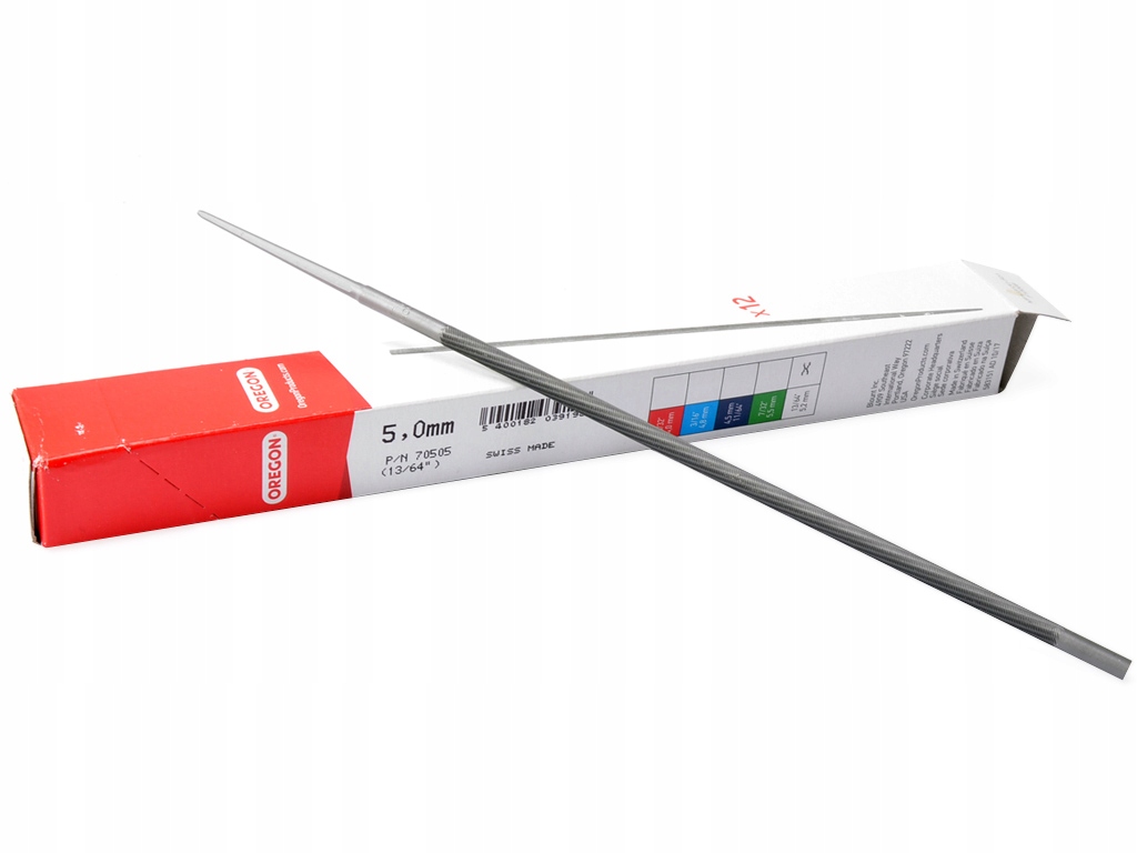 PILNIK OKRĄGŁY 5,0mm OREGON DO OSTRZENIA ŁAŃCUCHA Kod producenta 70505H