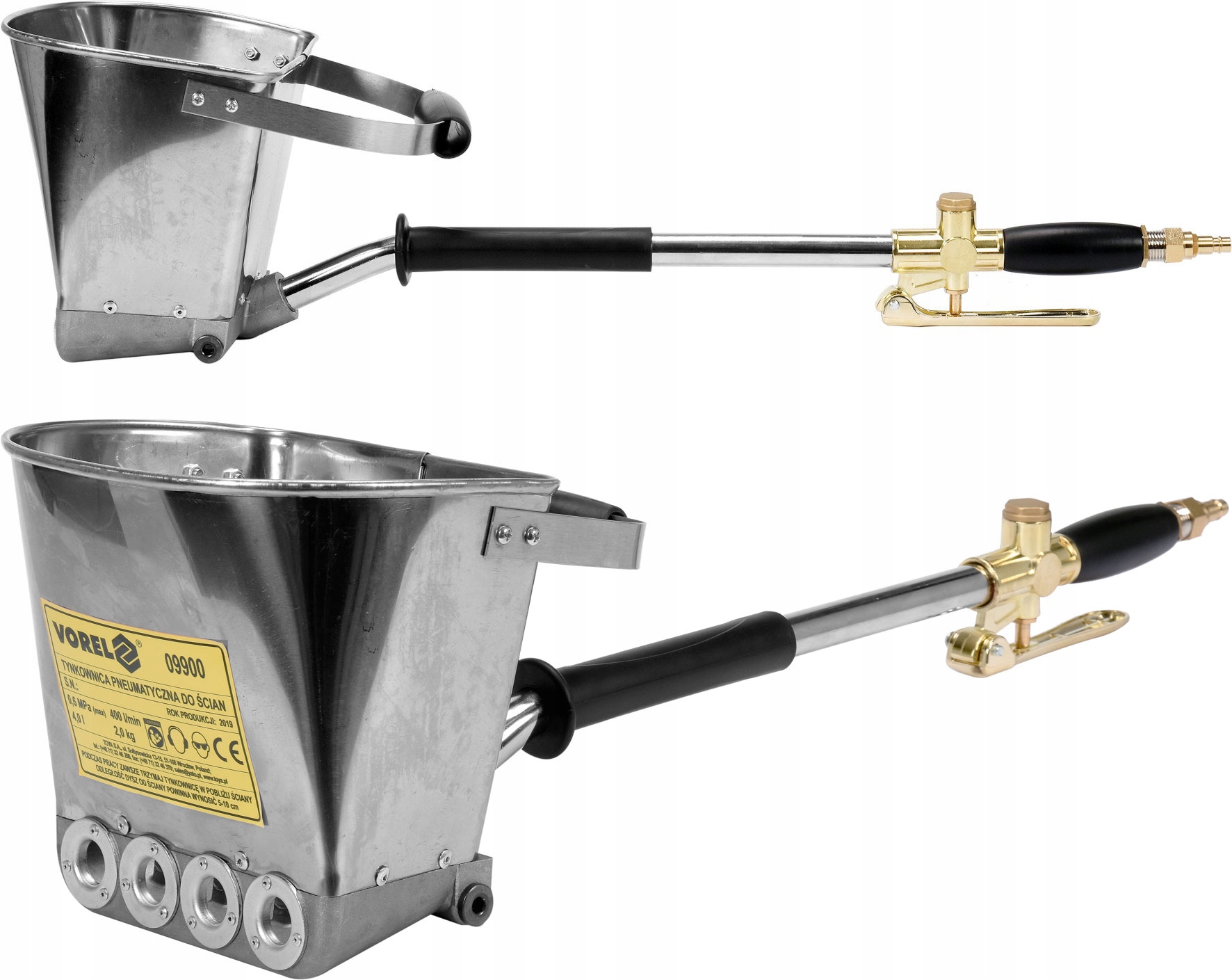 TYNKOWNICA PNEUMATYCZNA DO ZAPRAWY TYNKU DO ŚCIAN