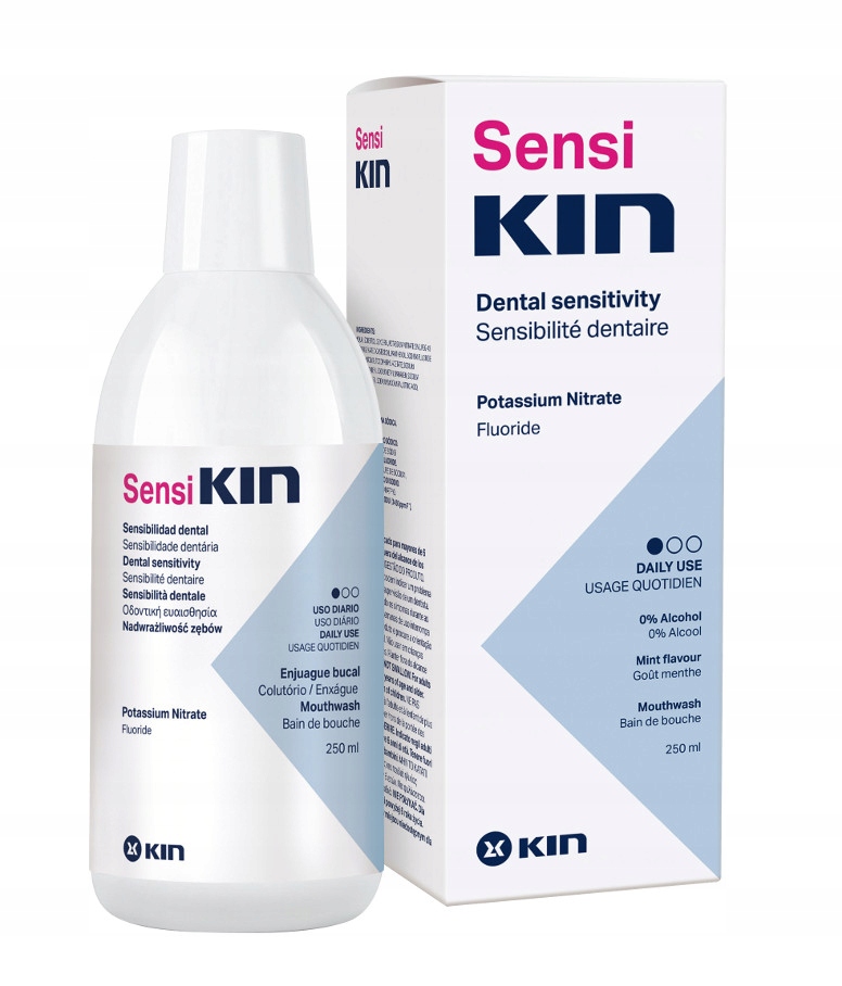 

Sensi Kin Płyn łagodzący nadwrażliwość zębów 250ml