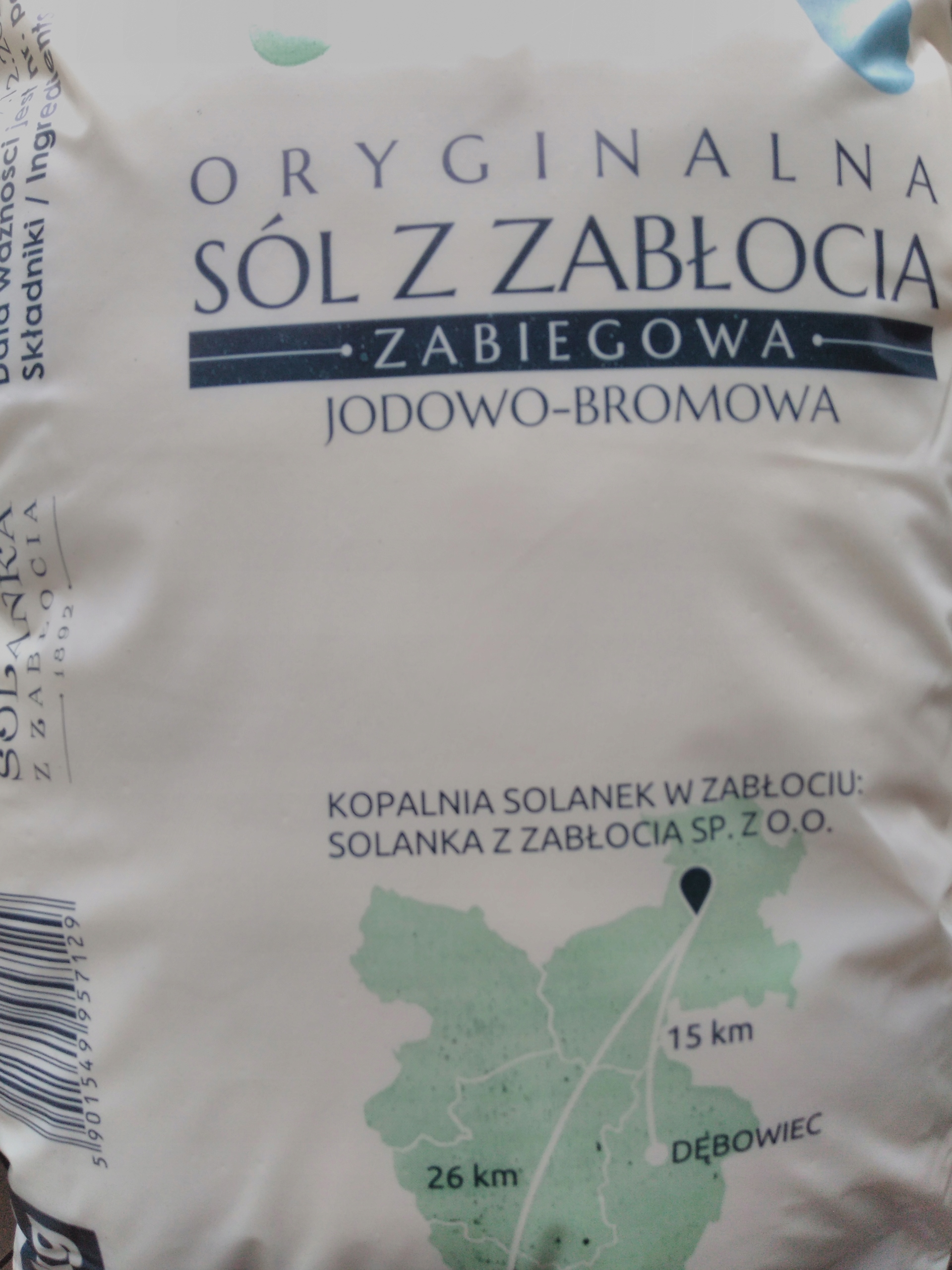 

Sól Z Zabłocia Jodowo Bromowa Zabiegowa 25 kg