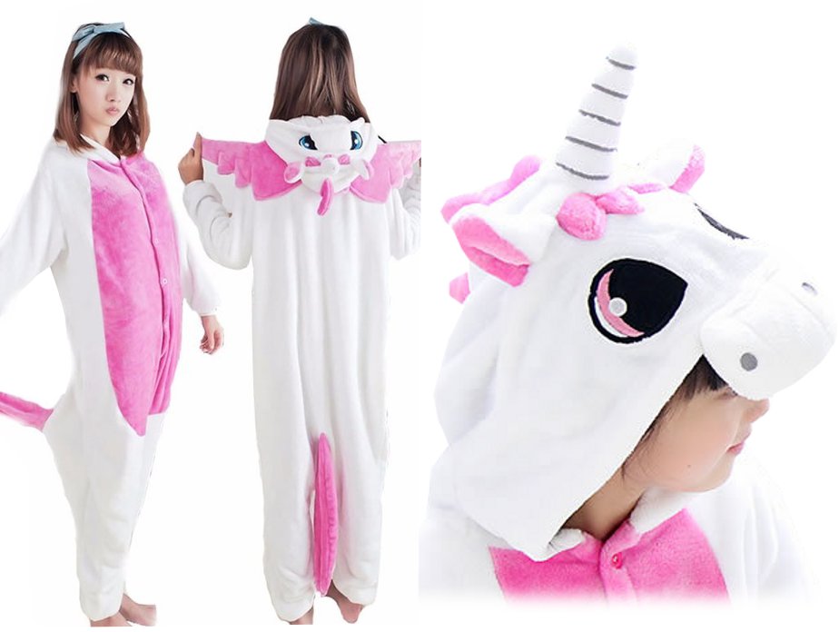 

Jednorożec Unicorn Piżama Kigurum Onesie S 11 CH1F
