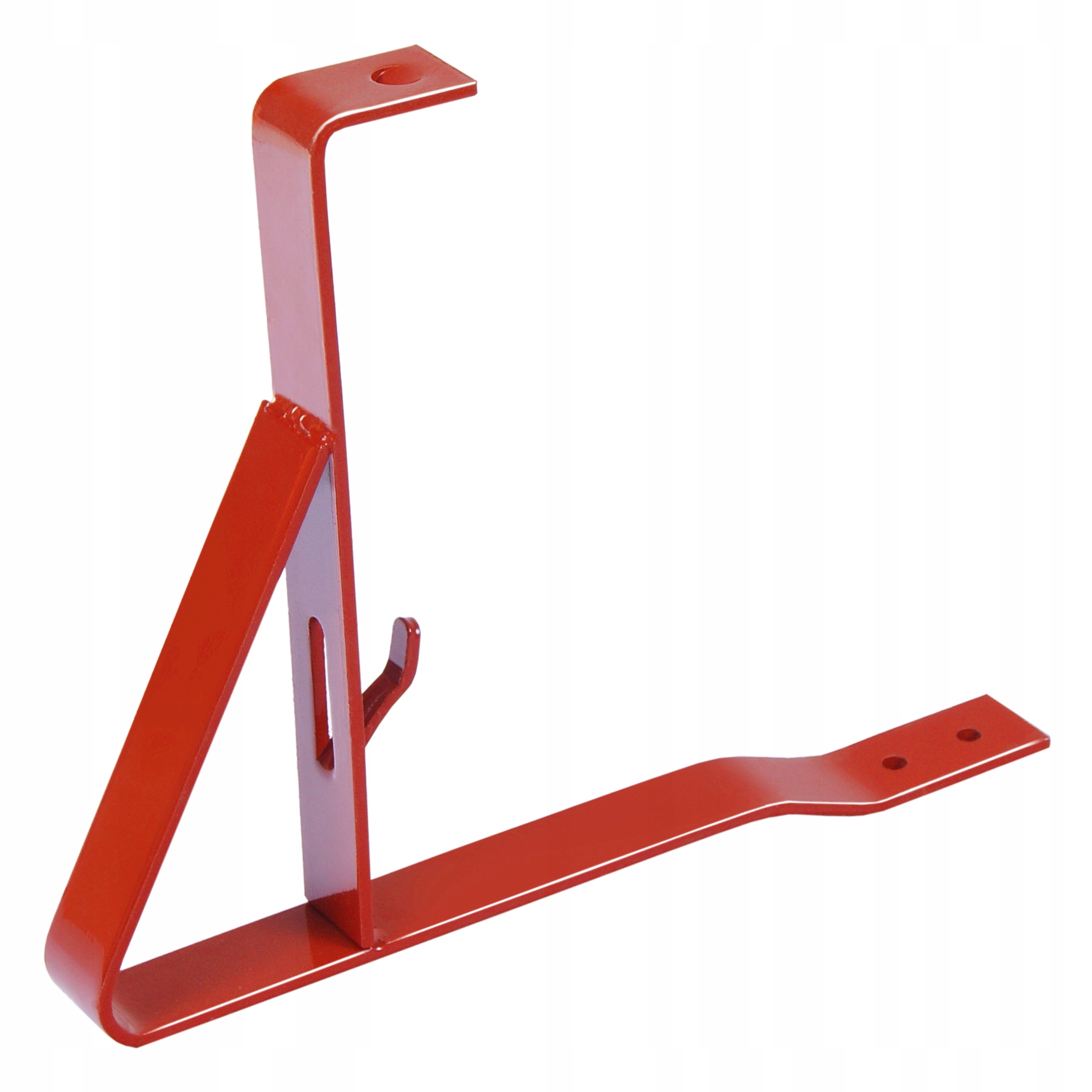 Uchwyt płotka o wysokości 20 cm do dachówki lakierowany czerwony