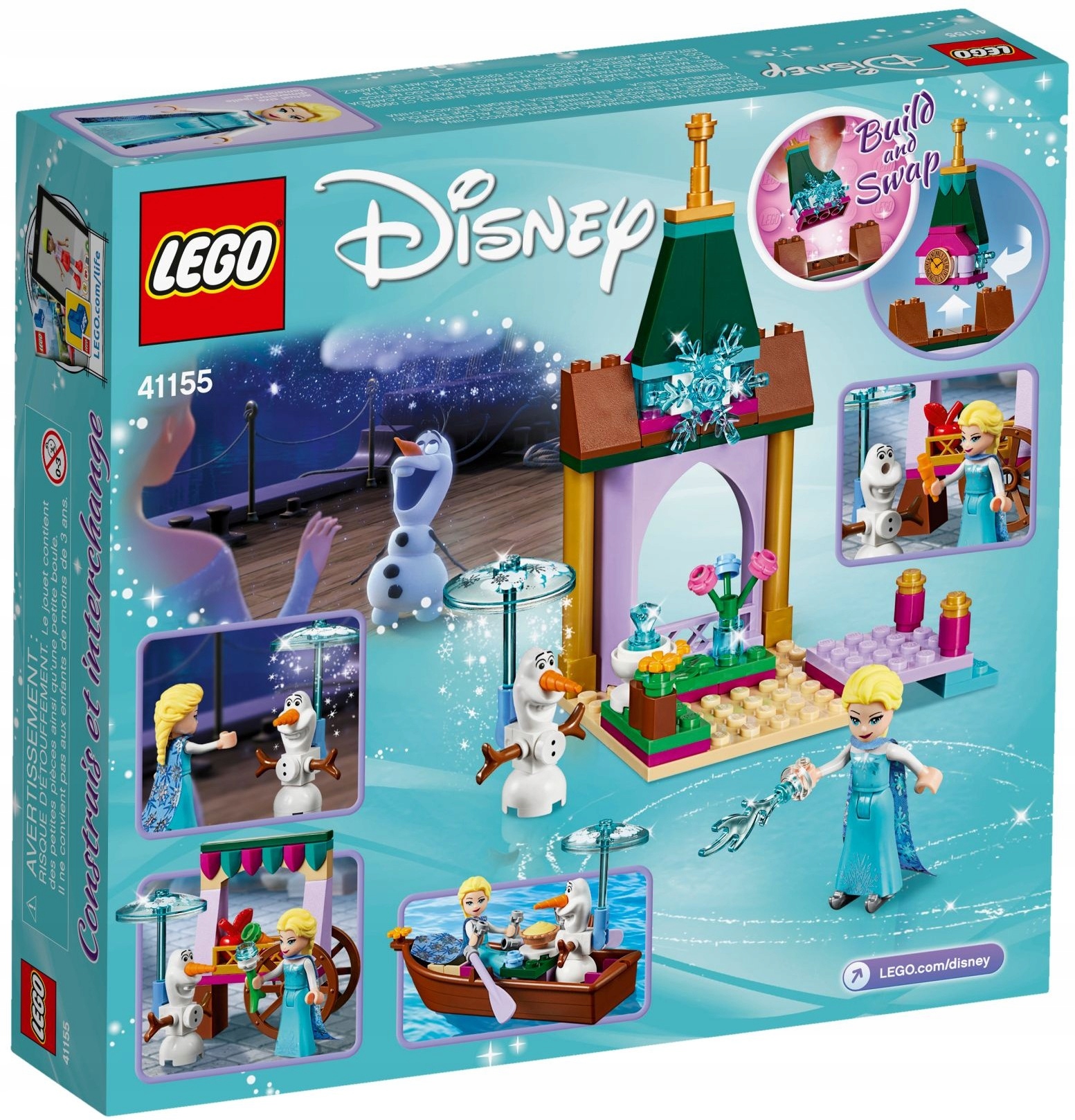 LEGO DISNEY 41155 FROZEN KRAINALODU ELSA ELZA OLAF Marka LEGO