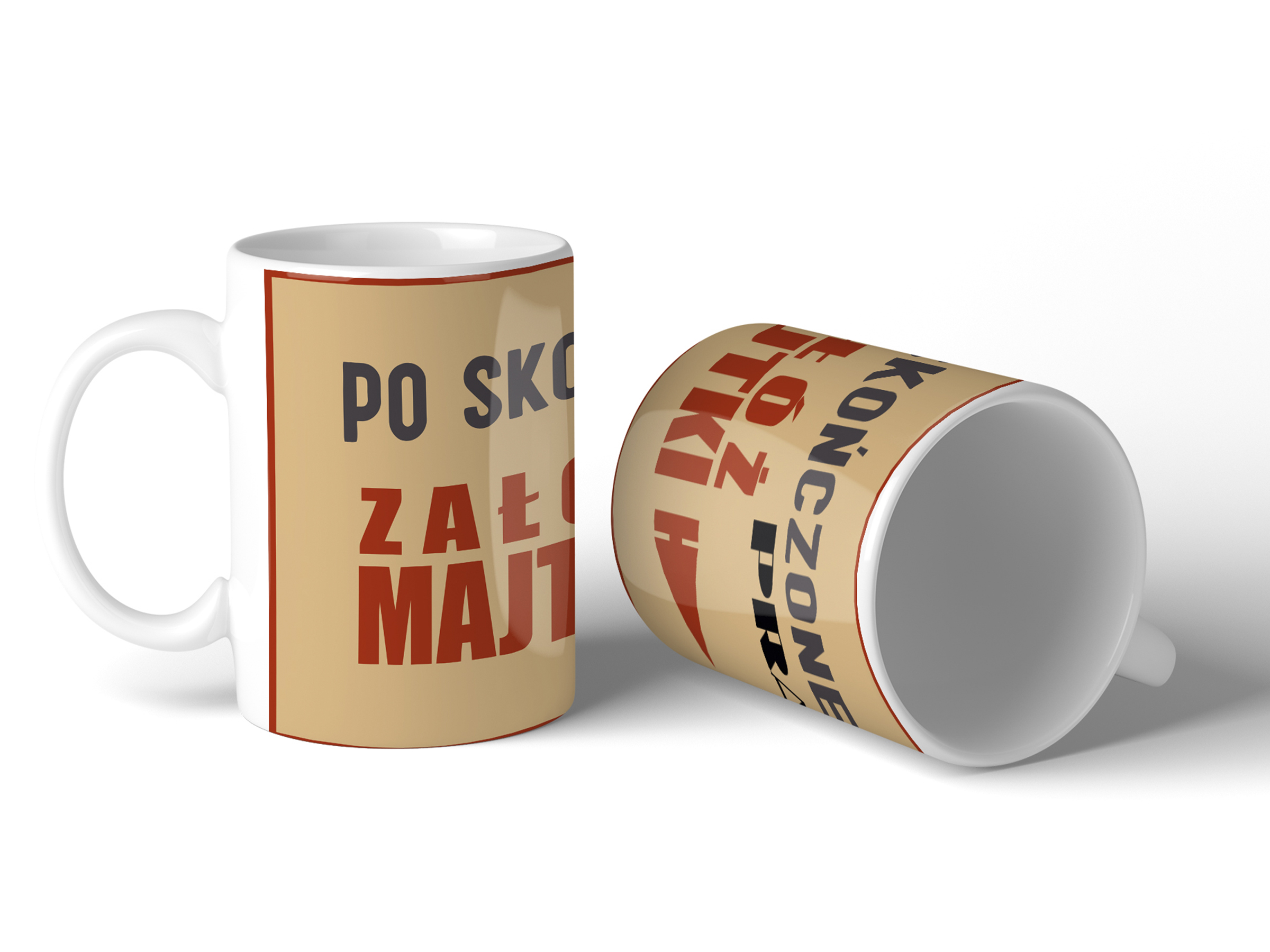 

Kubek Prl Zakład Pracy Śmieszne 330ml