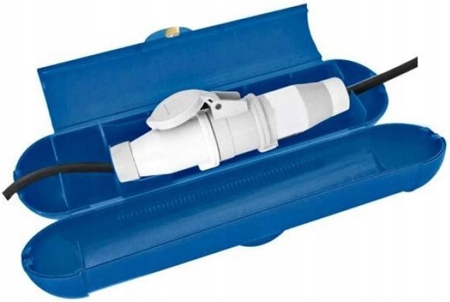 OSŁONA PUDEŁKO ZABEZPIECZAJĄCE KABLE WTYCZKI CEE