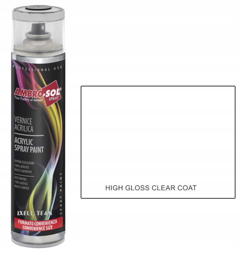 

600 ml Spray Bezbarwny Wysoki Połysk Ambrosol 1445