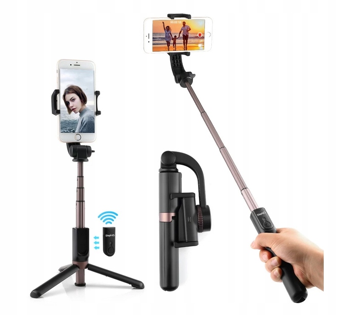 

Gimbal stabilizator obrazu wideo tripod z pilotem