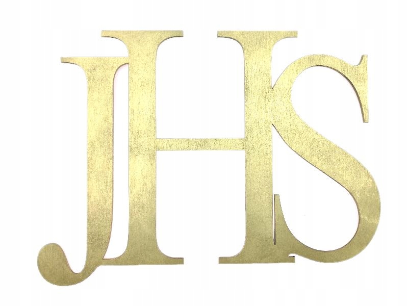 IHS ZAWIESZKA ZŁOTA NA KOMUNIĘ KOMUNIA ŚWIĘTA